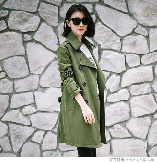 酷女孩之選，軍綠還能再帥幾百年