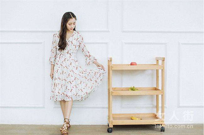 仙女獨愛雪紡裙，靈動十足少女范兒